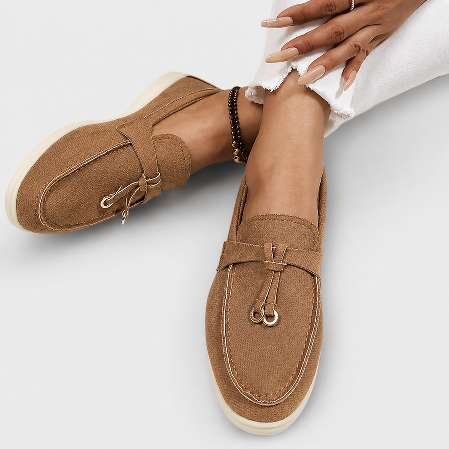 Genoveva | Mocasín Elegante con Hebilla