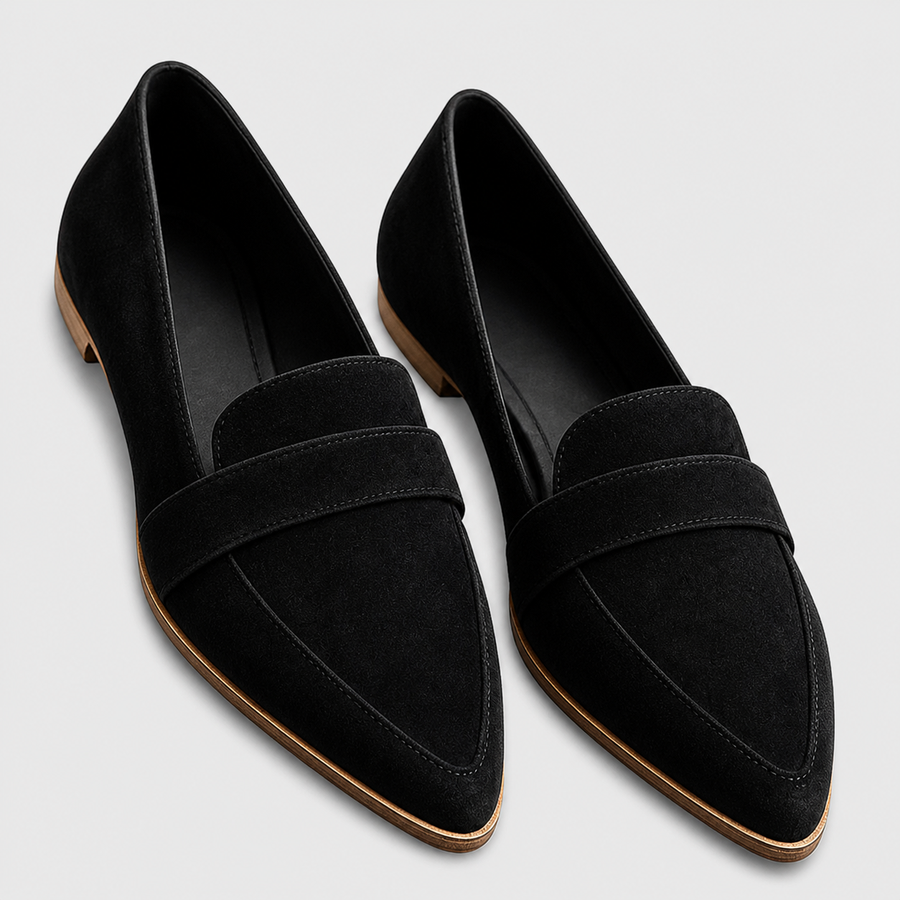 Balbina | Mocasín Ortopédico de Ante Suave