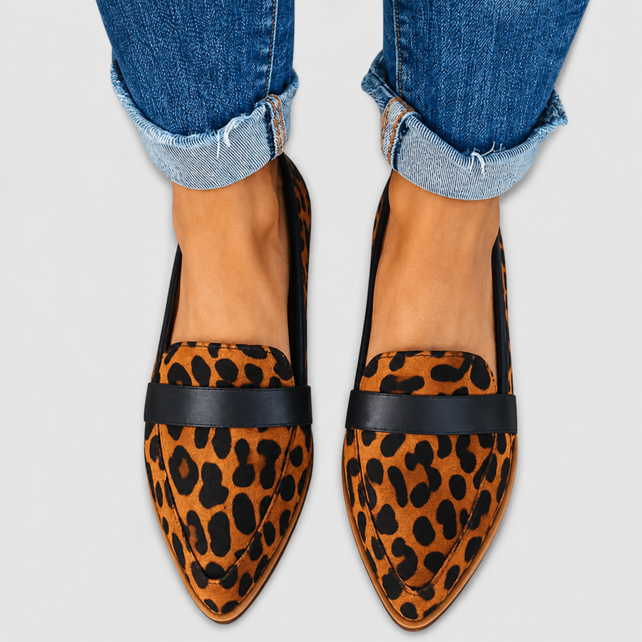 Balbina | Mocasín Ortopédico de Ante Suave
