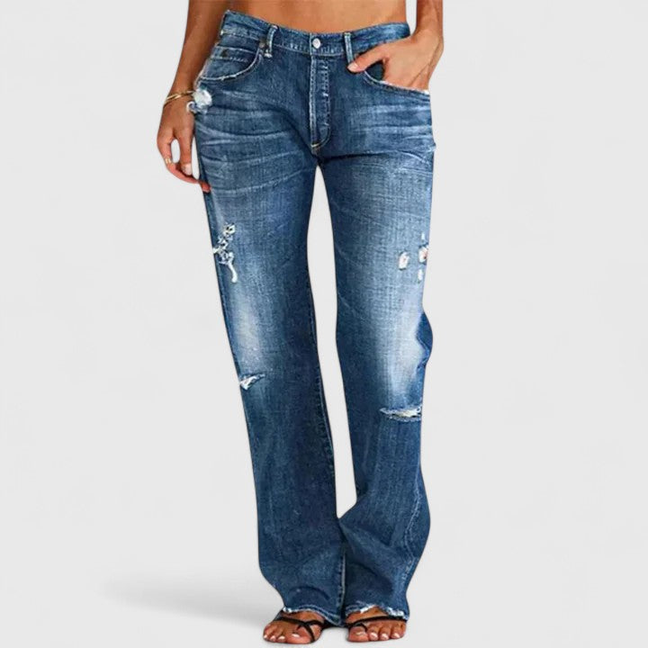 Lianette | Jeans Rasgados de Mujer