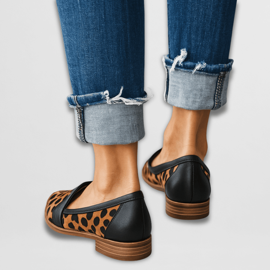 Helen | Pantuflas ortopédicas de gamuza suave
