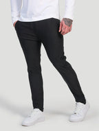 Lorenzo | Pantalones Elásticos Negro