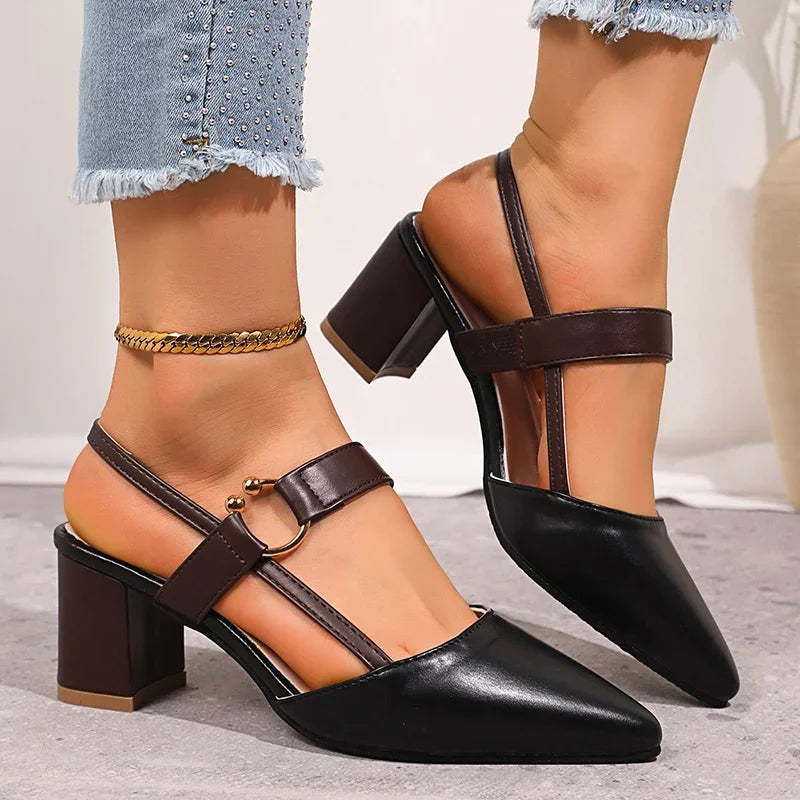 Tacones Mirella con anillo