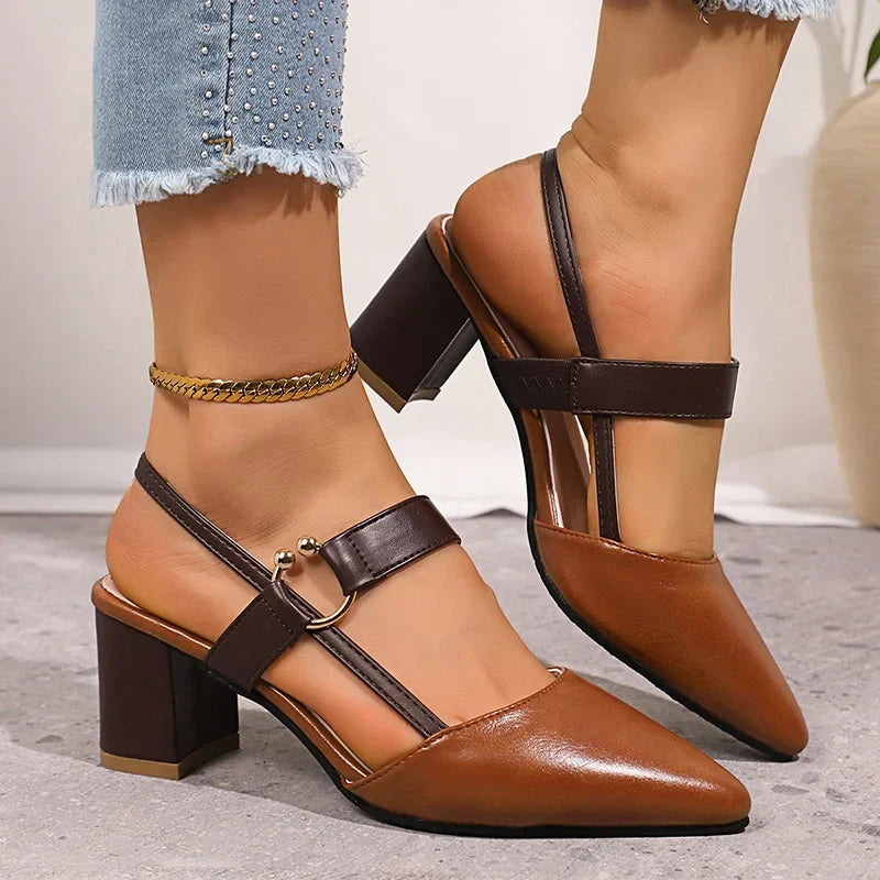 Tacones Mirella con anillo