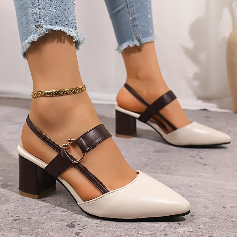 Tacones Mirella con anillo