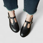 Camila | Zapatos ortopédicos tipo Mary Jane con tacón bajo
