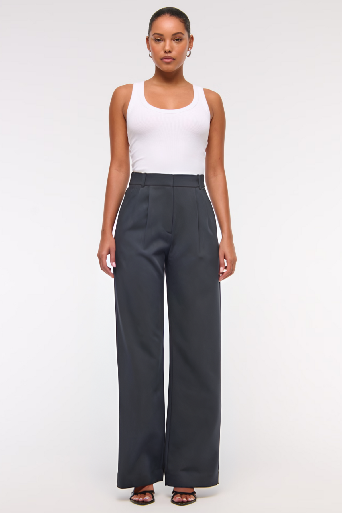 Tinashe Pantaloni Tailored a Gamba Larga
