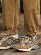 Pantalones utilitarios casuales de inspiración vintage para hombre