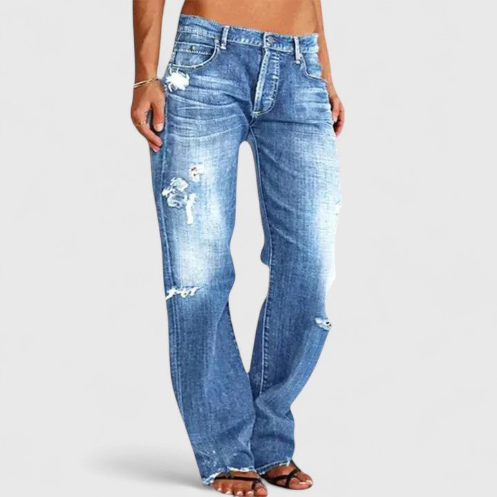 Lianette | Jeans Rasgados de Mujer